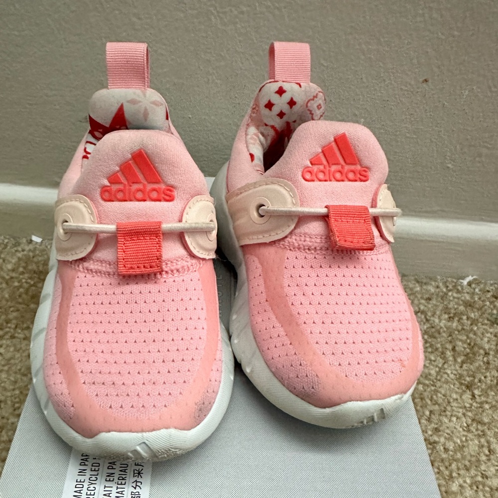 Adidas Toddler Size 5 Pink Shoes